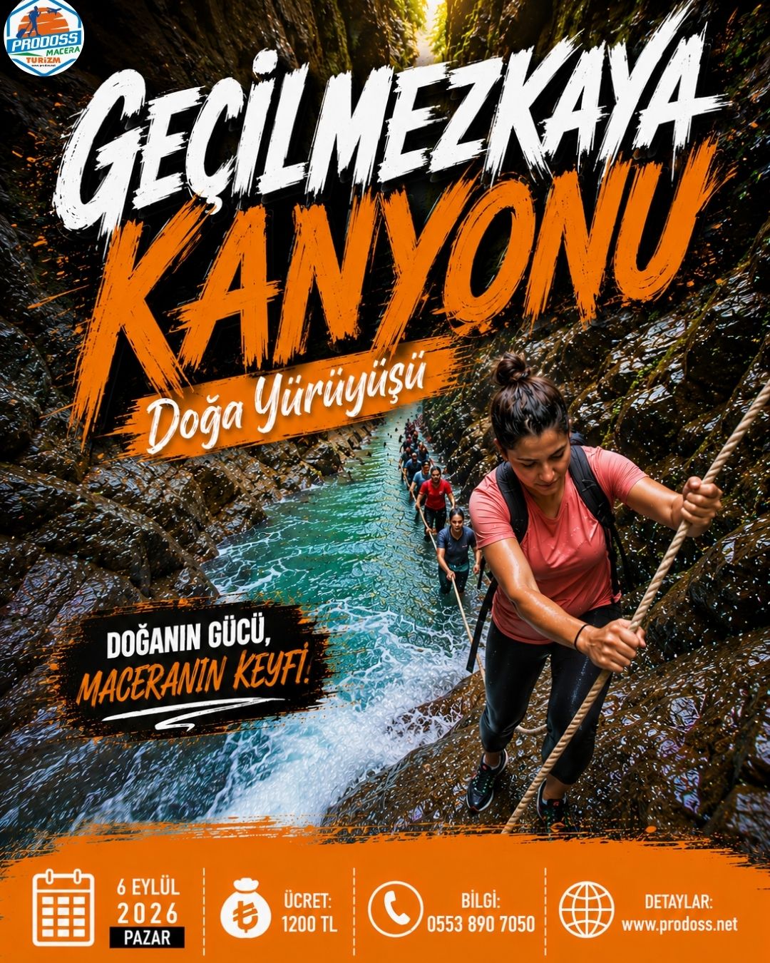 GEÇİLMEZKAYA KANYONU Doğa Yürüyüşü