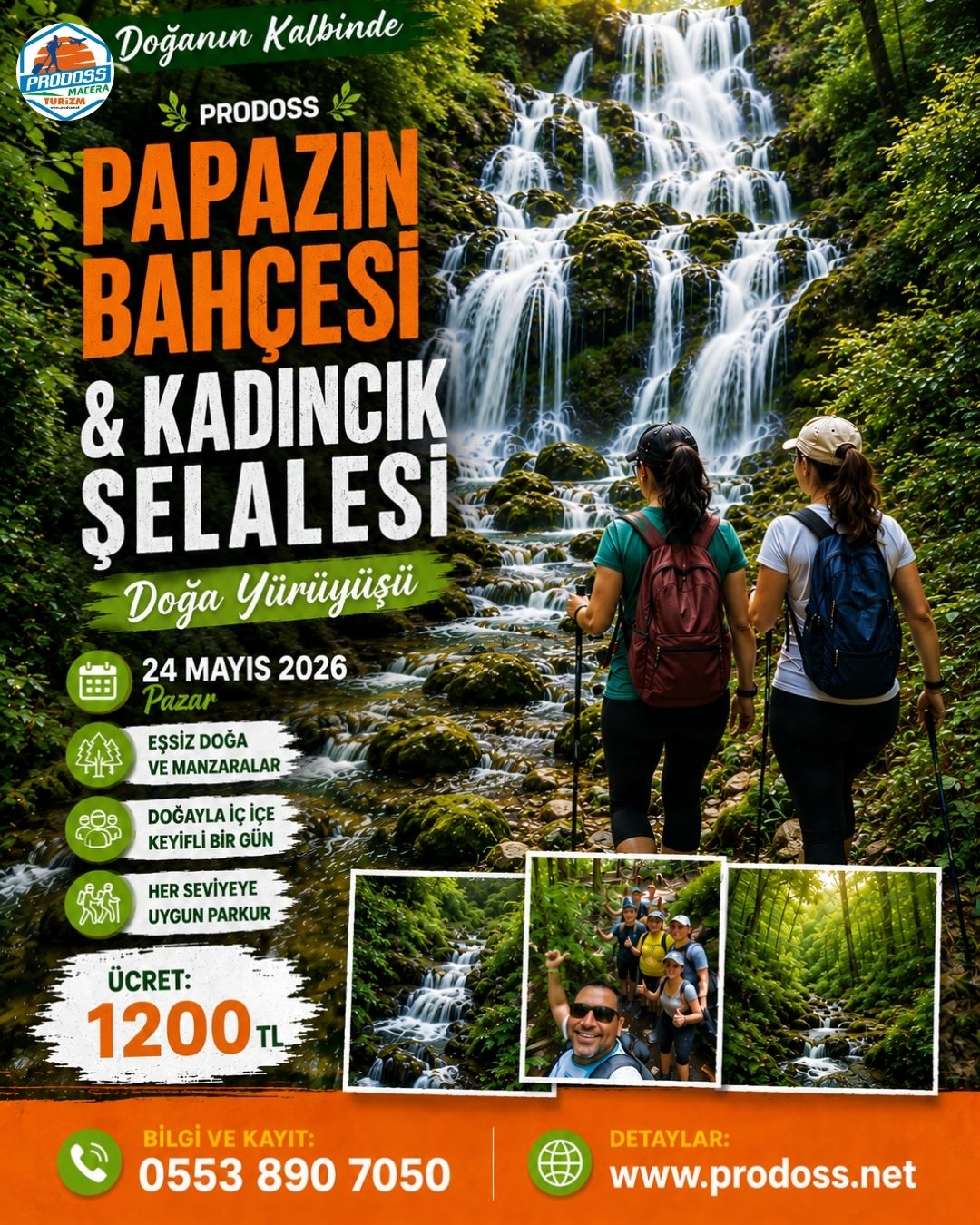 PAPAZIN BAHÇESİ & KADINCIK ŞELALESİ Doğa Yürüyüşü