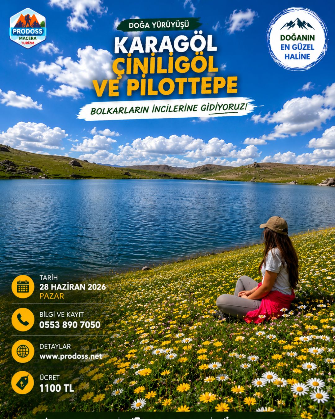 KARAGÖL & ÇİNİLİGÖL & PİLOTTEPE Doğa Yürüyüşü