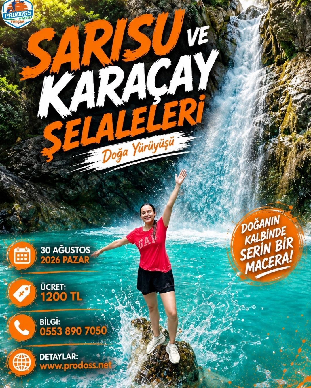 SARISU ve KARAÇAY ŞEALELERİ Doğa Yürüyüşü