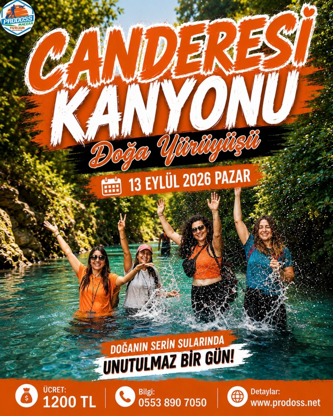 CANDERESİ KANYONU Doğa Yürüyüşü
